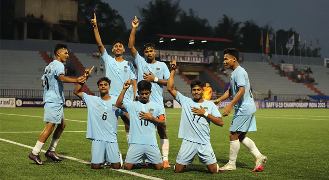 সাফ চ্যাম্পিয়নশিপে ভুটানকে হারিয়ে সেমিফাইনালে বাংলাদেশ 