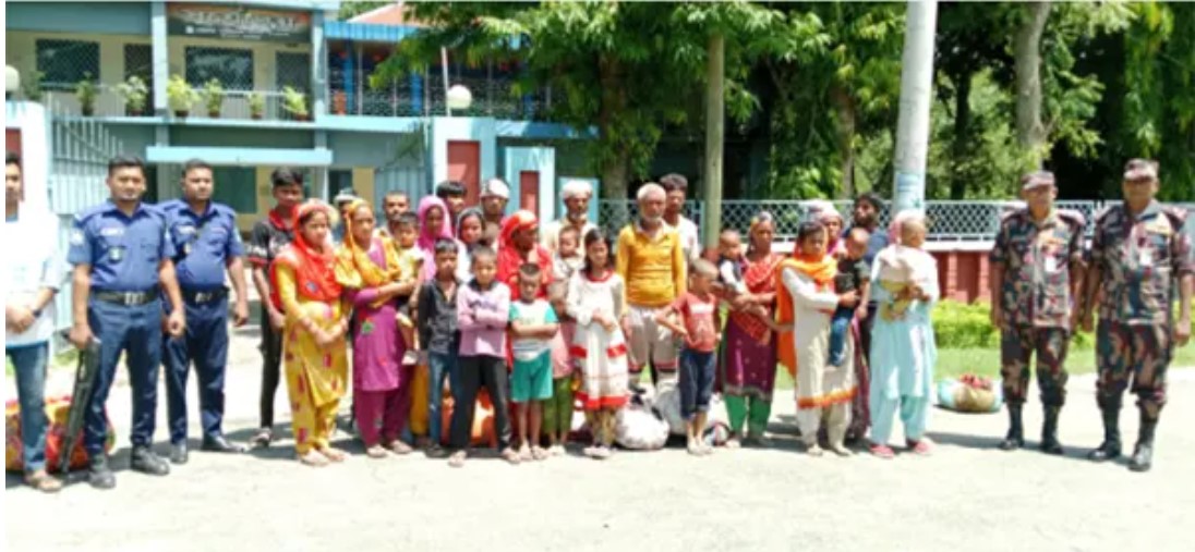 মুজিবনগরে নারী-শিশুসহ ৩০ জনকে পুশইন বিএসএফের